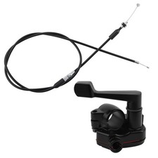 7/8'' 22mm Thumb Throttle Kit with Throttle Cable,Aluminum Motorcycle/Mini Bike