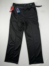 Force Hockey Officiating Pants Adult LG Black Referee Official RPNT NWT