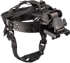 TRYBE Optics PVS-14/PVS-7 Flip-Up Head Mount Assembly, Black, PVSFUHMA