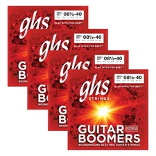 GHS Strings Guitar Boomers - Nickel Plated Electric Guitar Strings - GB8 1/2 ...