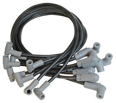 MSD 35593 Super Conductor Spark Plug Wire Set, Black