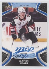 2021-22 Upper Deck MVP Factory Set Blue Clayton Keller #9 0c3