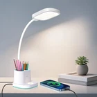 LED Desk Lamp for Home Office Bedroom, 3 Color Modes Dimmable Reading Light w...