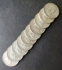 Lot of 10 50c Franklin Silver Half Dollars