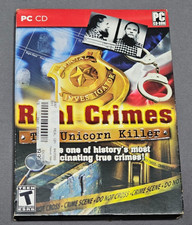 Real Crimes: The Unicorn Killer - 2009 ValuSoft - Used PC CD-ROM Windows