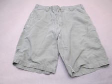 Carhartt Size 34 Mens Gray 100 Cotton Durable Utility Work Carpenter Shorts 355