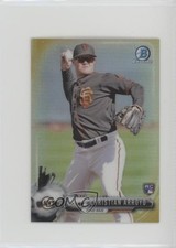 2017 Bowman Chrome Minis Base Rookies Gold Refractor 10/50 Christian Arroyo 1u6