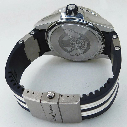 Ulysse Nardin Maxi Marine Diver Popeye Limited Edition Blue - 263-10-3/93-POP - - Picture 4 of 7