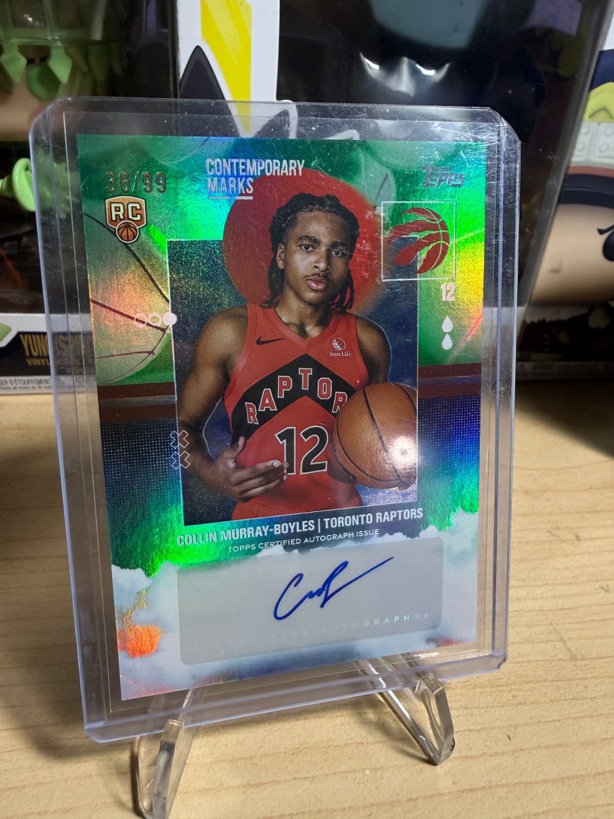 2025-26 Topps - Contemporary Marks Collin Murray-Boyles #CM-CM Green RC/99