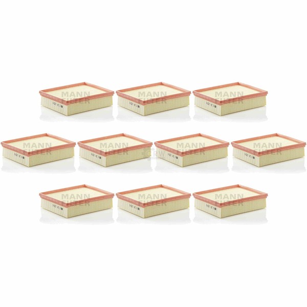 10X MANN-FILTER Luftfilter C 24 123/1 Air Filter-image