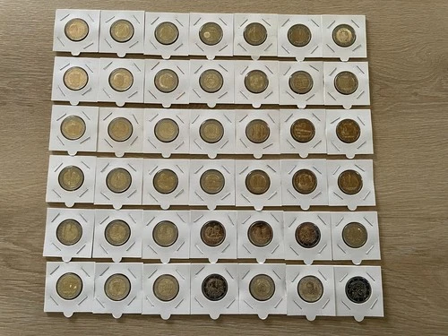 LOT LUXEMBOURG 2004 TO 2025 - 42 PIECES - 2 EURO COMMEMORATIVE NEW