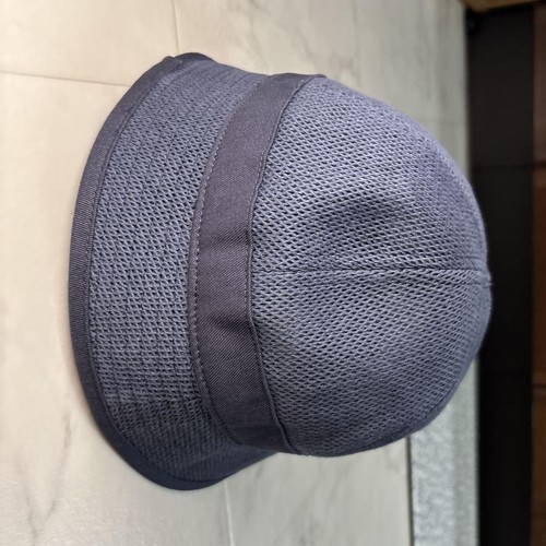 Sombrero cubo de malla con vigas azul marino - Imagen 2 de 5