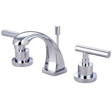 Kingston Brass KS494.CML Manhattan 1.2 GPM Widespread Bathroom - Chrome