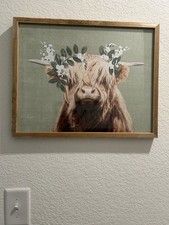 Framed Cow Decor From Hobby Lobby