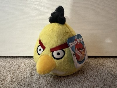 Angry Birds Plush Chuck Yellow Bird 5  NWT No Sound Commonwealth 2010