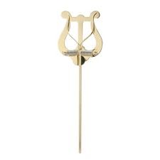 St&ouml;lzel Marschgabel Lyra medium 2 Dr&uuml;cker Messing