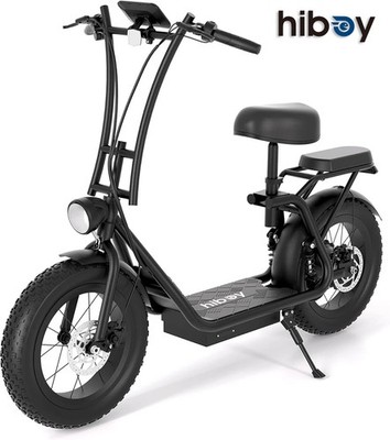 Hiboy Adult E-Scooter w/Seat 810W 25MPH 34Mi 16''Fat Tire Dual Brakes All-Terrain