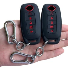 Key Fob Cover for 2023-2026 Nissan Rogue, Pathfinder, Sentra - 2-Pack