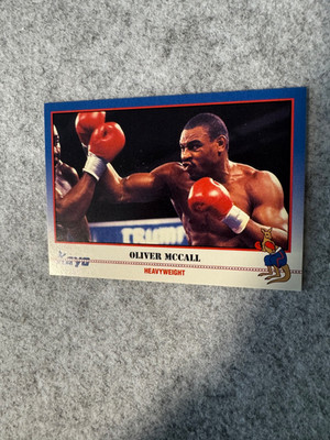 1991 Kayo Boxing Trading Card - #182 Oliver McCall - HEAVYWEIGHT
