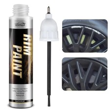 Gloss Black Rim Touch Up Paint, Efficient Car Alloy Wheel Scratch Repair Kit