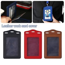 Tri-fold Badge Holder  for ID Name Card Business Name Tag Student ID Card