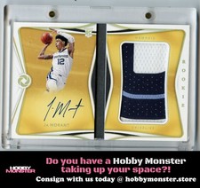 2019-20 Panini Opulence Ja Morant Rookie Patch Auto Booklet RC /99