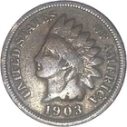 1903 Indian Head Cent Penny VG