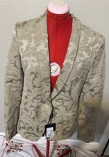 Dolce & Gabbana Jacquard Blazer Jacket Women’s Made in Italy Logo Lined