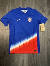 Nike Team USA 2024 Stadium Away Soccer Jersey Kids Size Large NWT FJ1526-417