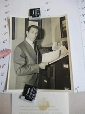 CBS TV show photo 1954 Reed HADLEY Public Defender Philip Morris