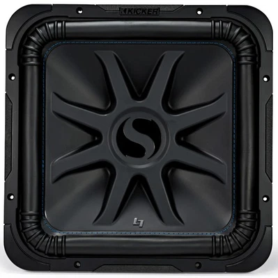 Kicker 44L7S152 Square L7 Solo-Baric 15" Subwoofer 2000 Watts Peak Dual 2 Ohm - Image 1 of 4