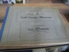 TODD County Minnesota MN 1925 LAND PLAT B00K ATLAS RURAL DIRECTORY THE FARMER