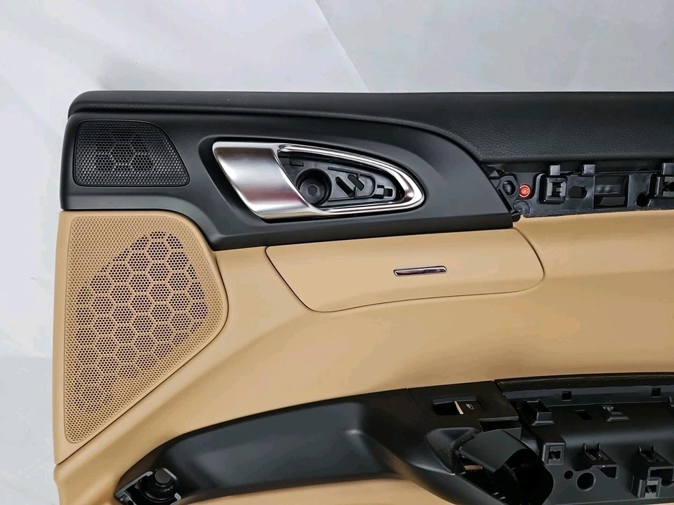 Porsche Cayenne 958 2011-2017 pasajero trasero derecho panel de puerta derecha Luxorbeige  Foto 2 de 4