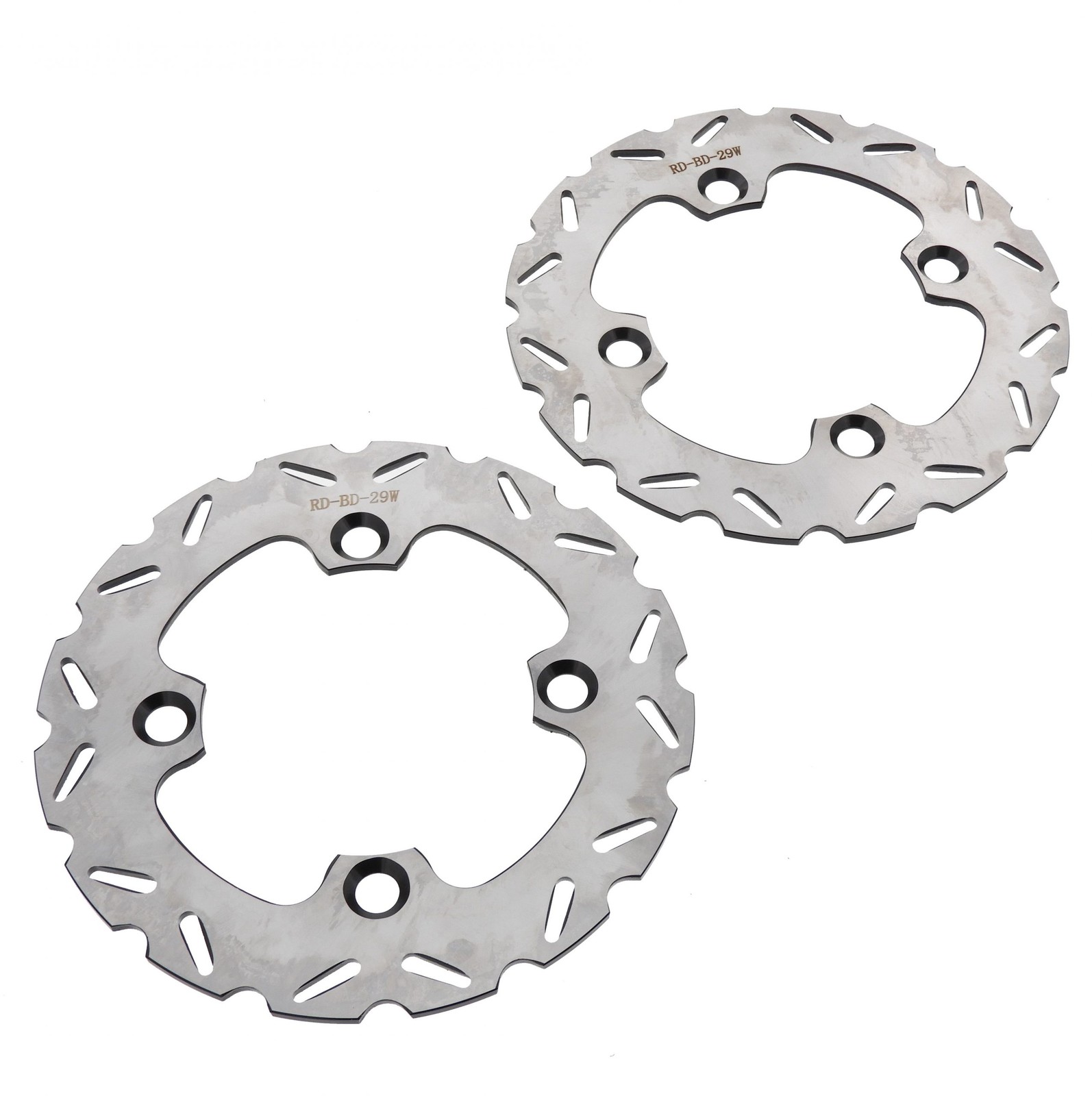 Front RipTide Brake Rotors & Brake Pads for 2016 Polaris Razor RZR 900 Trail EPS