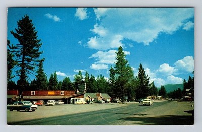 Tahoe CA-California, Y Intersection of U.S 50, Vintagecard