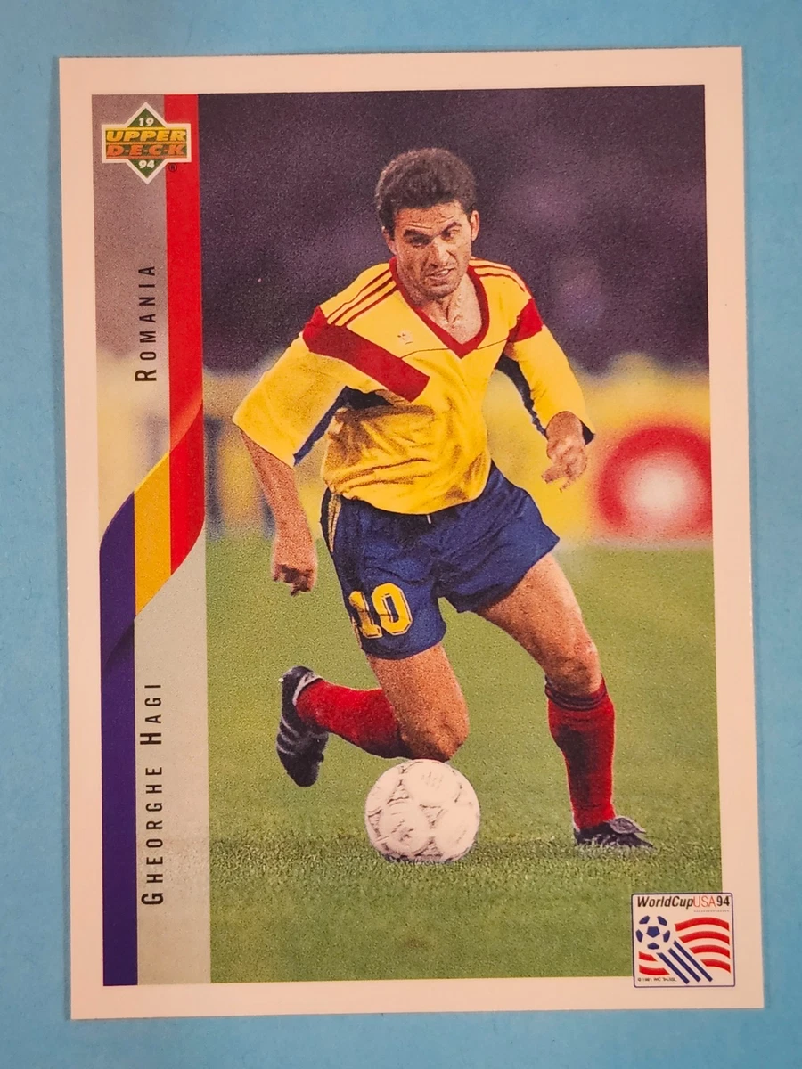 Gheorghe Hagi Soccer Sports Trading Cards & Accessories for sale