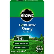 Miracle Gro Shady Lawn Seed 420g Grass Seed Mix for Shaded Areas UK Lawns