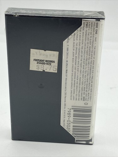 The Apple Tree 1986 Stereo Cassette Alan Alda Barbara Harris NEW SEALED - Picture 2 of 5