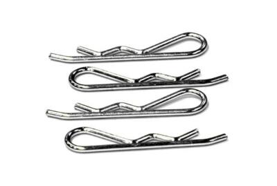 Color Body Clips Large (4) for 1/5 & 1/4 Size Vehicles