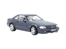 Mercedes Benz R129 SL500 mopf. B66040657 Azuritblau 1:18 Modell dealer edition