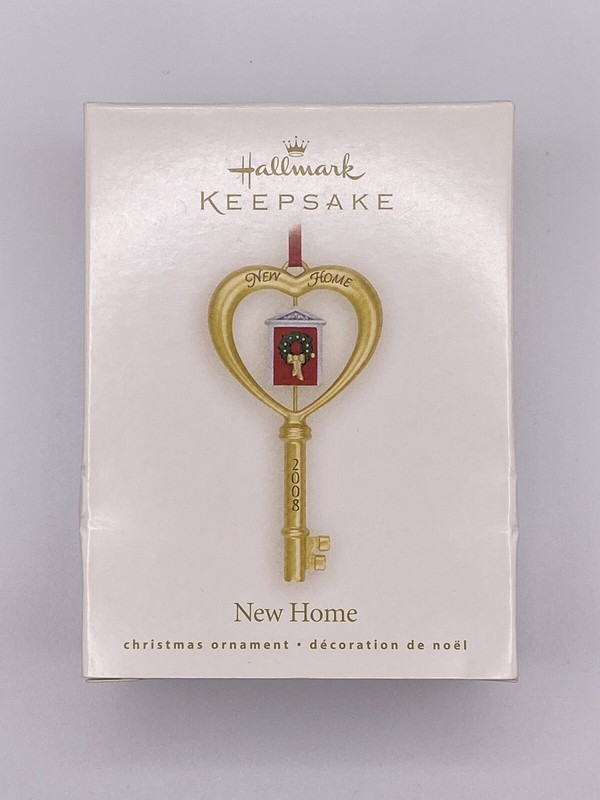 Hallmark Keepsake Christmas Ornament QXG6151 New Home Key 2008- NEW READ