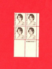 SCOTT # 1822 Dolley Madison Issue United States Stamps MNH - Zip Block of 4