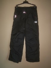 CHAMPION C9 BLACK PINK ADJUSTABLE WAIST WINTER SNOWBOARD SNOW SKI PANTS M 7 8