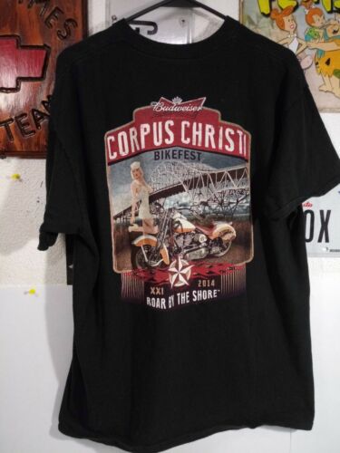 Corpus Christi Bikefest Roar By The Shore XL 2014 T-shirt homme - Photo 1 sur 5