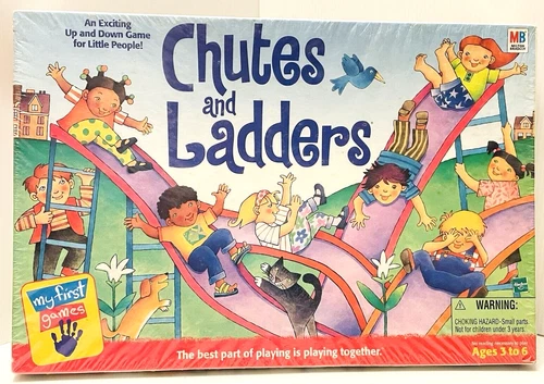 Chutes and Ladders Milton Bradley VTG 1999 Classic Children's Board Game Sealed.