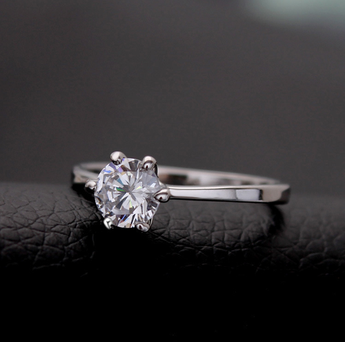 Silver SP 2.5 Cts CZ Engagement Jewelry Set Earring Ring Necklace RS23 - Picture 9 of 17