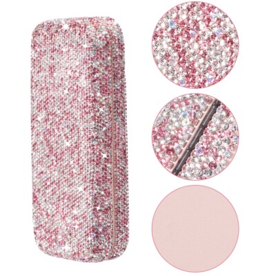 Bling Rhinestone Hard Shell Protective Eyeglasses Glasses Sunglasses Case  Cute