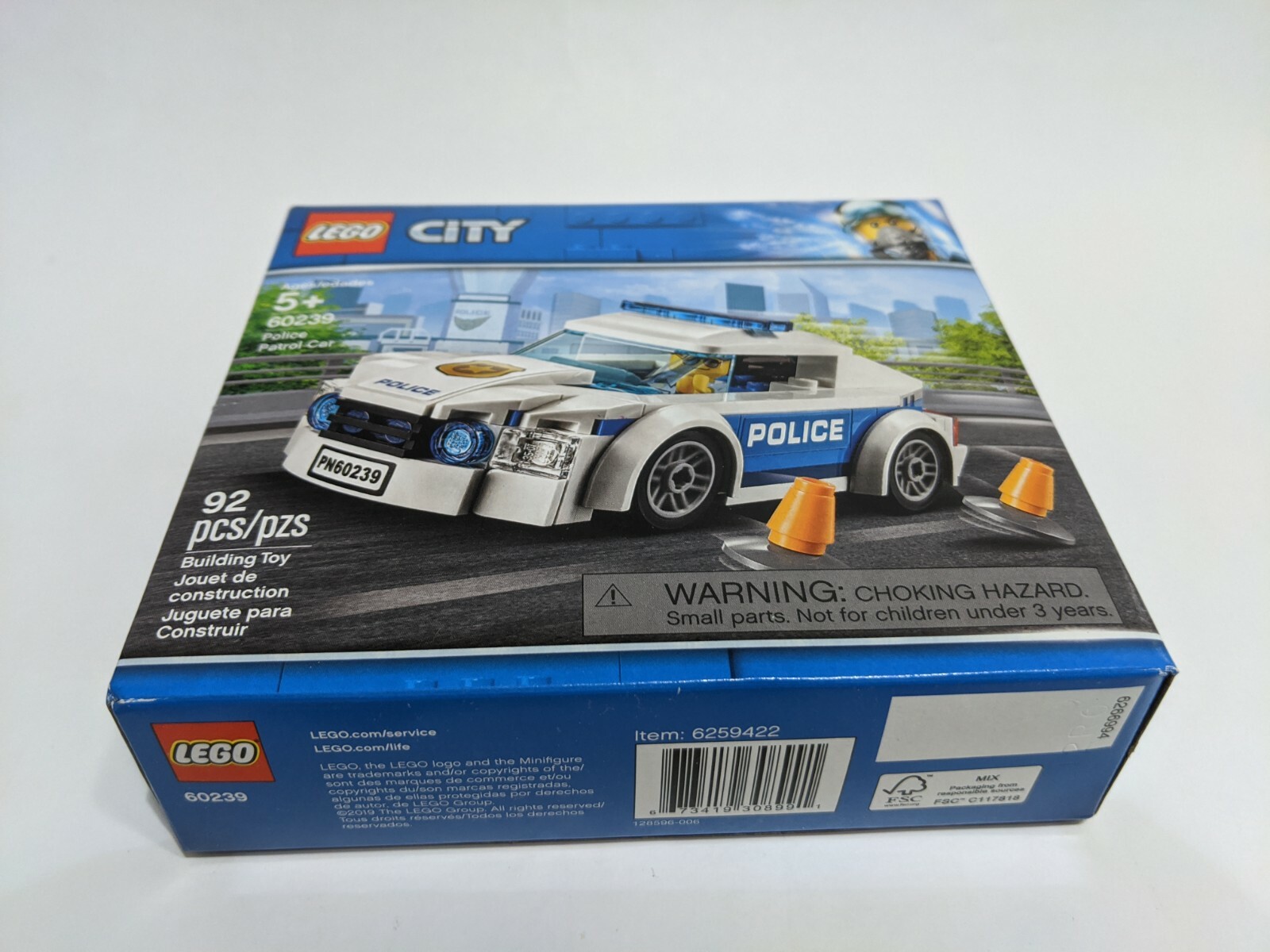 police patrol car lego