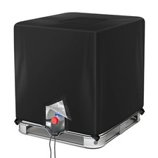 IBC Tote Cover 275 Gallon Water Tank Cover for Outdoor 1000L Garden Sunshade ...