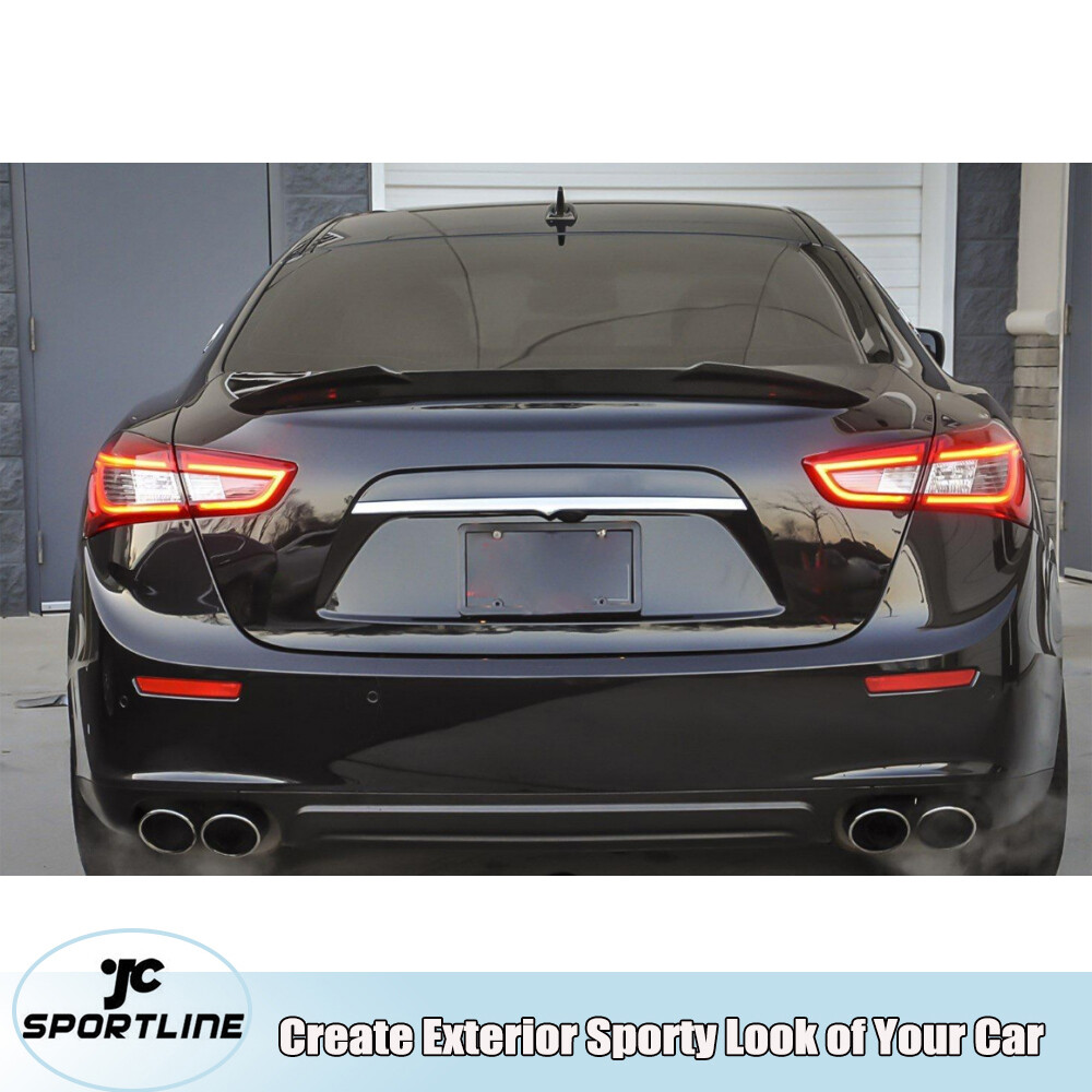 Fit For Maserati Ghibli Sedan 20142022 Carbon Fiber Rear Trunk Lip